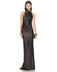 The Sei - Halter Drape Bias Gown - Lyst