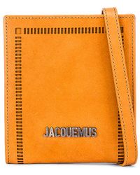Jacquemus Neck Wallet - Brown