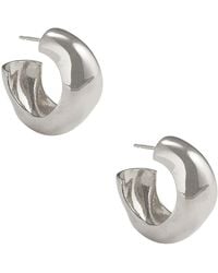 AGMES - Small Celia Hoop Earrings - Lyst