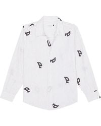Pop Trading Co. - Letters Striped Pop Shirt - Lyst