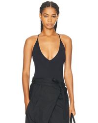 Wardrobe NYC - V-Neck Bodysuit - Lyst