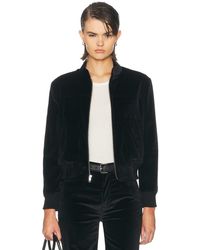 R13 - Shrunken Jacket With Stand Collar - Lyst