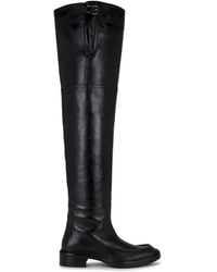 Saint Laurent - Joe 25 Over The Knee Boot - Lyst