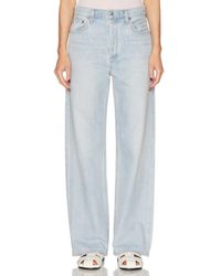 Agolde - Low Slung Baggy Jeans - Lyst