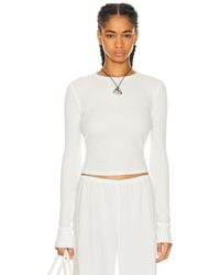 ÉTERNE - Long Sleeve Thermal Top - Lyst