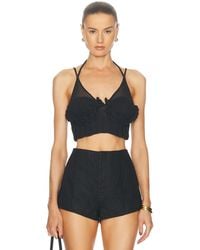 AISLING CAMPS - Wave Bra Top - Lyst