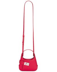 Ferragamo - Arch Shoulder Mini Bag - Lyst