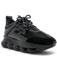 versace sneakers black