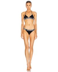 off white black bikini