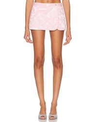 【関税込み】Sandy Liang ブラック Munchie スコート Sandy Liang Munchie Skort in Black | Lyst