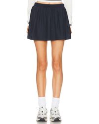 FRAME - Tennis Drawstring Skirt - Lyst