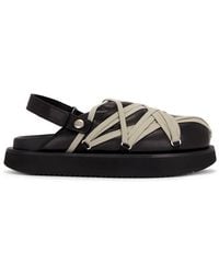 Rick Owens - Padded Megalace Platform Slides - Lyst