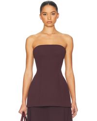 Helsa The Heavy Crepe Halter Dress | Lyst