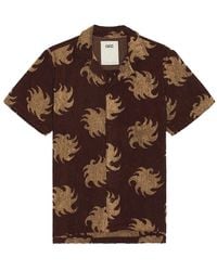 Oas - Mocha Ember Cuba Terry Shirt - Lyst