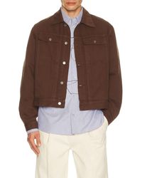 LE17SEPTEMBRE - Denim Trucker Jacket - Lyst