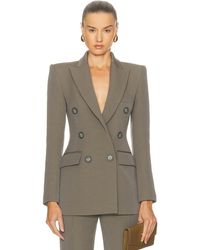 Alex Perry - Double Breasted Fitted Blazer - Lyst