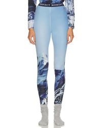 Perfect Moment - Printed Base Layer Leggings - Lyst