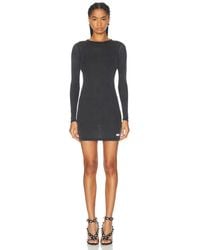 Alexander Wang - Long Sleeve Mini Dress - Lyst