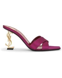 Saint Laurent - Opyum Mule Sandal - Lyst