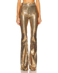 Alex Perry - Flare Sequin Trouser - Lyst