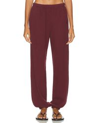 ÉTERNE - Boyfriend Lightweight French Terry Pocket Sweatpant - Lyst