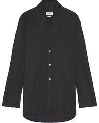 Lanvin - Twisted Cocoon Overshirt Shacket - Lyst