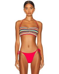 Damen Bekleidung Bademode und Strandmode Sarongs und Sarongtücher Bikini-Oberteil The C in Rot Tropic of C Exklusiv bei Mytheresa 