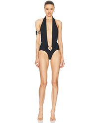 Christopher Esber - Pierced Orbit Halter Swimsuit - Lyst
