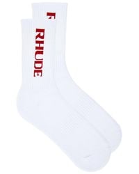 Rhude - Filtaro Logo Sock - Lyst