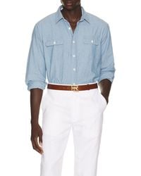 Ralph Lauren - Long Sleeve Button Up Shirt - Lyst
