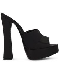 Saint Laurent - Boogie Platform Mule Sandal - Lyst
