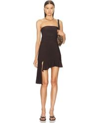 Siedres Zaye Lace-trimmed Crepe Mini Dress in Natural | Lyst Siedres Zaye Lace-trimmed Crepe Mini Dress in Natural | Lyst