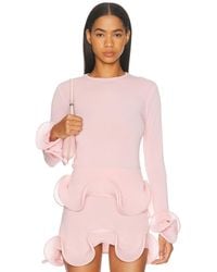 Sid Neigum - Wave Sleeve Bamboo Top - Lyst