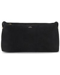TOTEME - Suede Scoop Clutch - Lyst