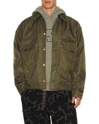 Brain Dead - Cropped Chore Jacket - Lyst
