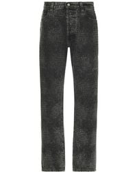 Aries - Lasered Croc Lilly Jeans - Lyst