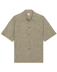 Bottega Veneta - Multi Colour Fleck Viscose Shirt - Lyst
