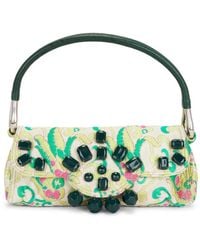 Prada - Bouquet Castoni Swing Shoulder Bag - Lyst