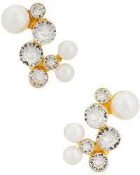 Dries Van Noten - Handmade Shell Paste Big Earrings - Lyst