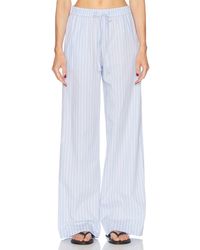 Enza Costa - Poplin Resort Pant - Lyst