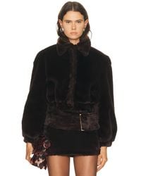 ROWEN ROSE - Bomber Jacket - Lyst