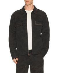 Pleasures - Cowhide Work Jacket - Lyst
