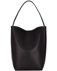 The Row - N/s Park Textured-leather Tote - Lyst