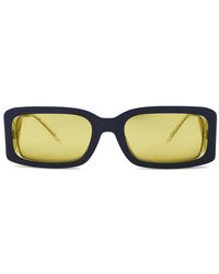 DIESEL - Rectangle Sunglasses - Lyst