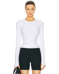 Beyond Yoga - Featherweight Classic Crew Pullover Top - Lyst