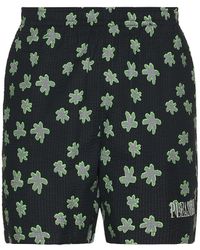 Pleasures - Floral Seersucker Shorts - Lyst