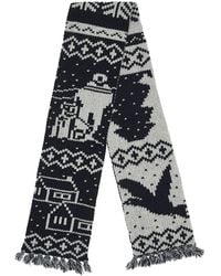 Beams Plus - Muffler Jacquard Nordic Pattern Scarf - Lyst