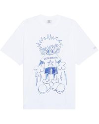 Vetements - Scribbled Teen T-shirt - Lyst