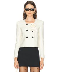 Self-Portrait - 3D Flower Jacket - Lyst