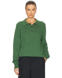 Bode - Cashmere Polo Sweater - Lyst